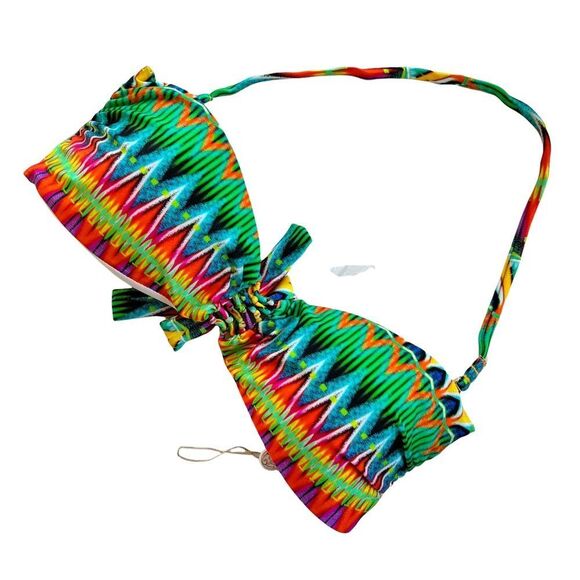 Luli Fama Padded Bikini Top nwot - Picture 1 of 8